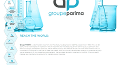 Desktop Screenshot of groupeparima.com